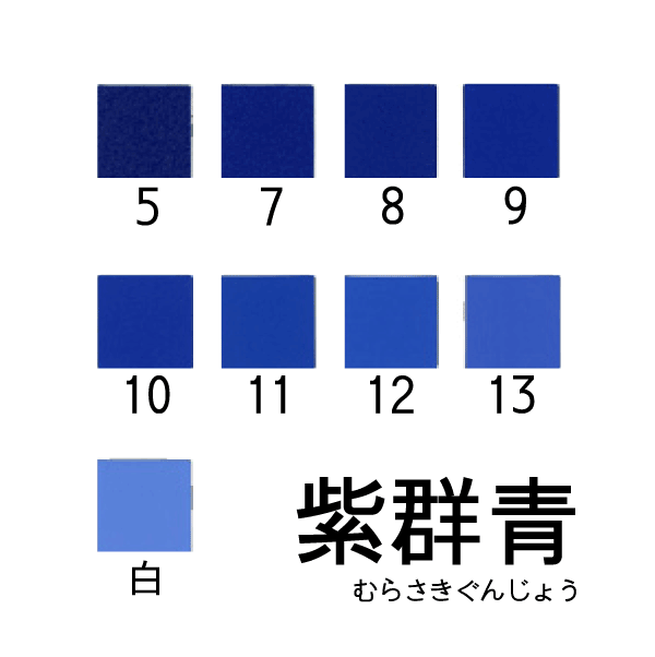 新岩絵具 紫群青