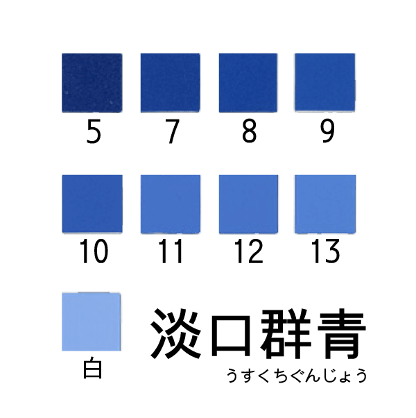 新岩絵具 淡口群青