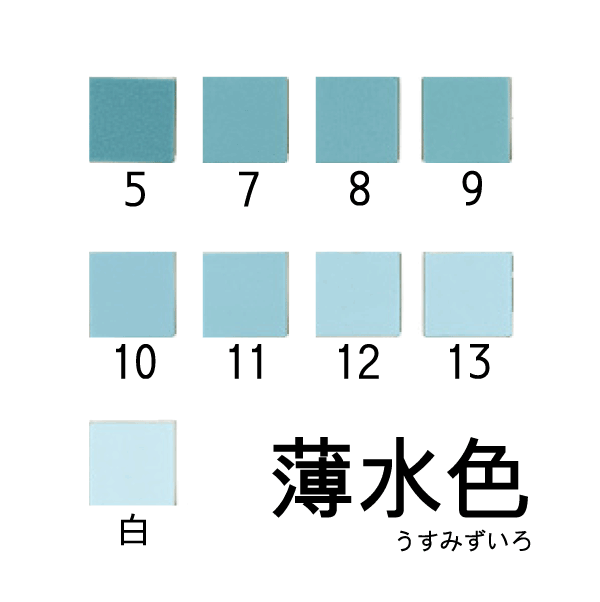 新岩絵具 薄水色