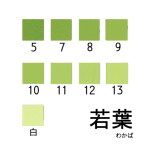 新岩絵具　若葉