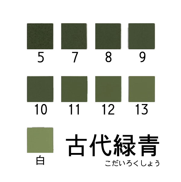 新岩絵具 古代緑青