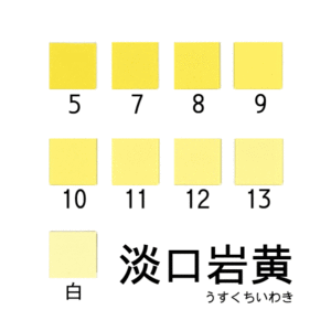 新岩絵具　淡口岩黄