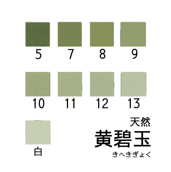 天然岩絵具 黄碧玉