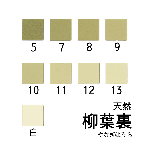 天然岩絵具 杉葉裏