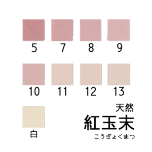 天然岩絵具　紅玉末