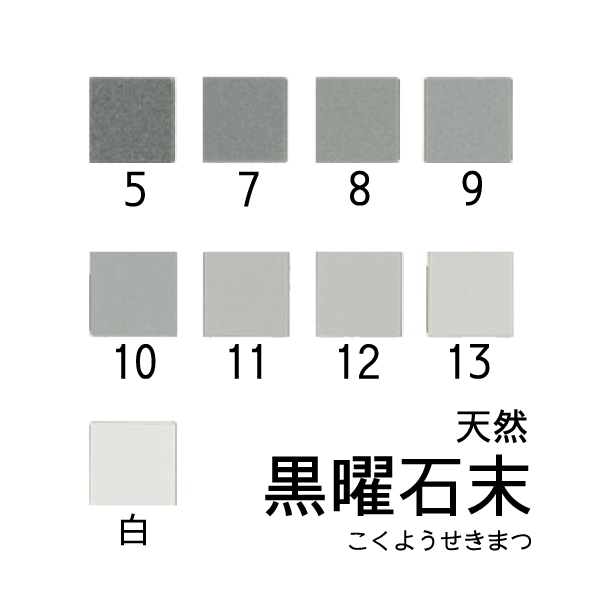 天然岩絵具 黒曜石末