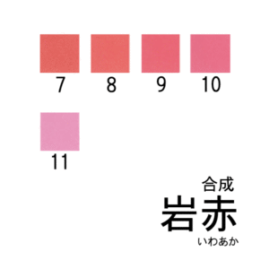 合成岩絵具　岩赤