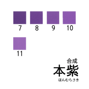 合成岩絵具　本紫