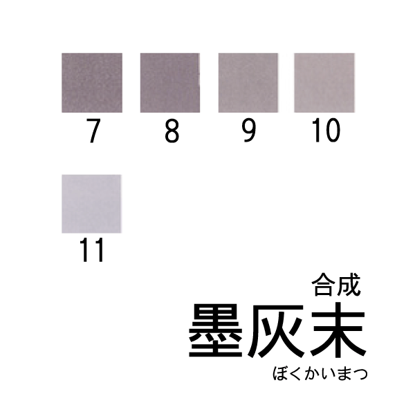 合成岩絵具 墨灰末