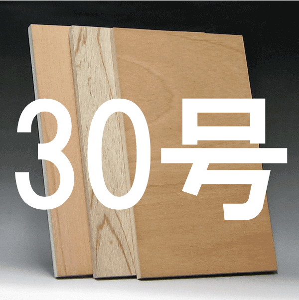 日本画パネル30号